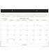 AT-A-GLANCE® 2021 TWO-COLOR MONTHLY DESK PAD WALL CALENDAR, 1 EACH