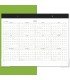 AT-A-GLANCE® 2021 TWO-COLOR MONTHLY DESK PAD WALL CALENDAR, 1 EACH