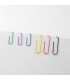 OFFICEMATE OIC® COATED PAPER CLIPS PACK, ASSORTED COLOR, 1 EACH