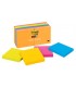 POST-IT® SUPER STICKY NOTES, 3" X 3", RIO DE JANEIRO COLLECTION, 12 PADS/PACK