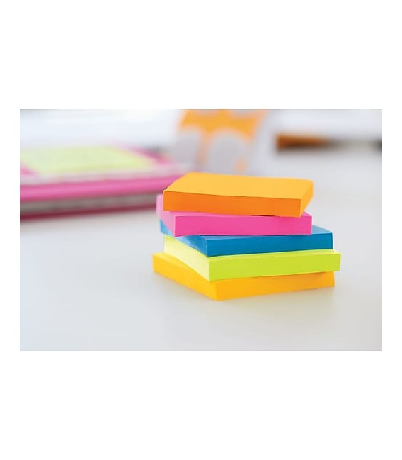 POST-IT® NOTES, 3" X 3", CAPE TOWN COLLECTION, 14 PADS/PACK