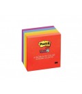 POST-IT® SUPER STICKY NOTES, 3" X 3", MARRAKESH COLLECTION, 5 PADS/ PACK