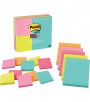 POST-IT® SUPER STICKY NOTES, ASSORED SIZE 3 X 3 / 4 X 6 MIAMI