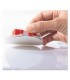 POST-IT® FLAGS WITH DESK GRIP DISPENSER, 1" WIDE, RED, 200 FLAGS/PACK