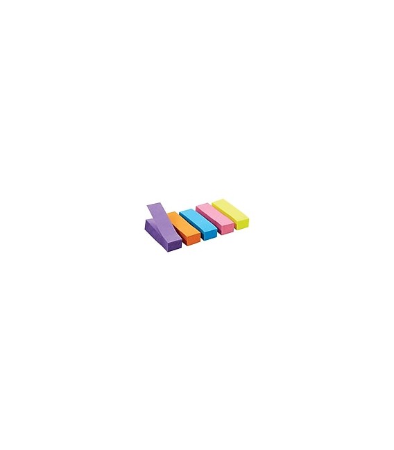 POST-IT® PAGE MARKERS, 1/2" WIDE, JAIPUR COLLECTION, 500 FLAGS/PACK