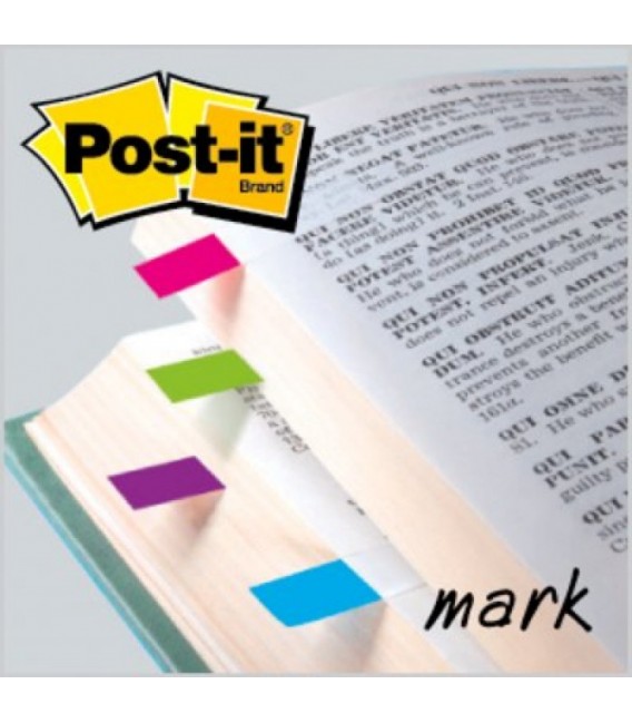 POST-IT® FLAG BONUS PACK W/FREE DURABLE TABS, 1" and 1/2", ASSORTED COLORS, 196 FLAGS/PACK