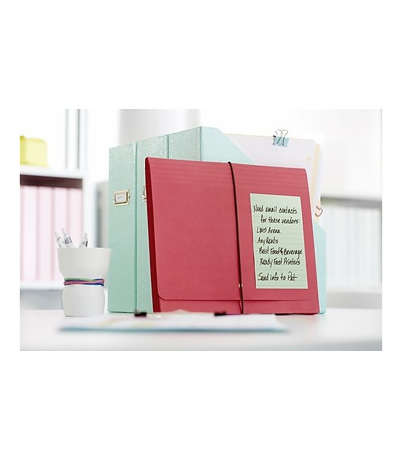 POST-IT® NOTES, 4" X 6", CAPE TOWN COLLECTION, LINED 3 PADS/PACK