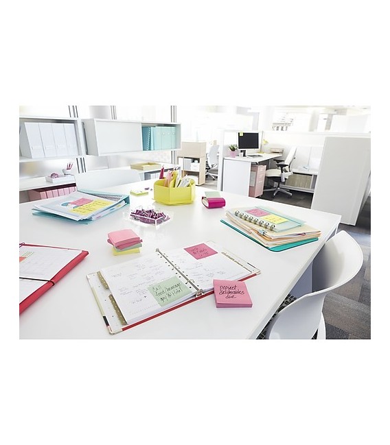 POST-IT® POP-UP NOTES, 3" X 3", MARSEILLE COLLECTION, 12 PADS/PACK