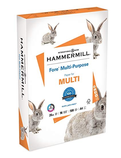 Hammermill Tidal Multi-Use Printer & Copier Paper, Ledger Size (11 x 17),  Ream Of 500 Sheets, 92 (U.S.) Brightness, 20 Lb, White