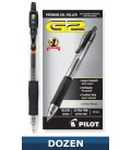 PILOT® G2® PREMIUM RETRACTABLE GEL INK ROLLING BALL BLACK