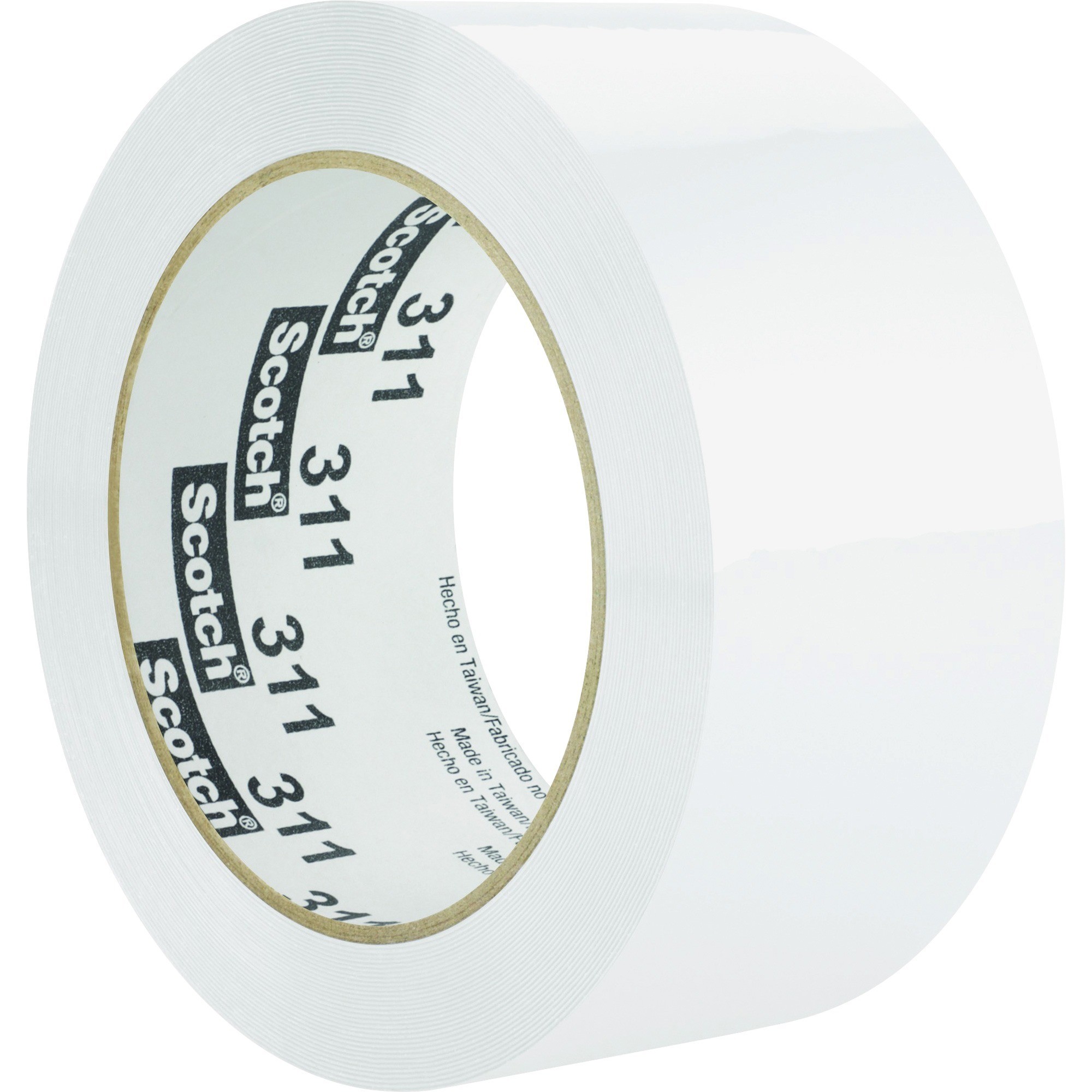 SCOTCH® COLOR BOX SEALING TAPE, 2 X 110 YD, WHITE - Multi access office