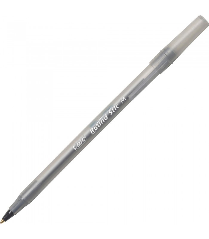  BIC Glide Exact Retractable Ball Point Pen, Fine Point (0.7  mm), Black, Precise Lines For Clean Writing, 12-Count : Office Products