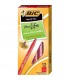 BIC® ROUND STIC®, XTRA-LIFE BALL POINT PEN, RED DOZEN