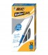 BIC® GRIP ROLLER-GLIDE™, ROLLER PEN, BLUE DOZEN