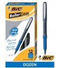 BIC® GRIP ROLLER-GLIDE™, ROLLER MICRO PEN, BLUE DOZEN