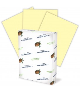 HAMMERMILL® SUPER-PREMIUM PAPER, CANARY COLOR, 500 SHEETS/REAM