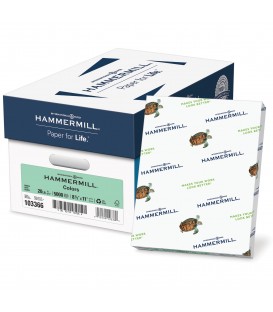 HAMMERMILL® SUPER-PREMIUM PAPER, GREEN COLOR, 5000 SHEETS/CASE