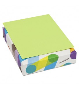 MOHAWK® BRITEHUE, COLORED PAPER, LIME, REAM