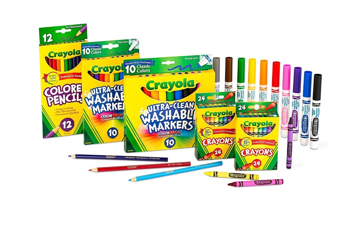 CRAYOLA® CLASSPACK® TRIANGULAR CRAYONS, 256 PACK