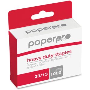PAPERPRO® PREMIUM HEAVY-DUTY STAPLES, 3,000 STAPLES PER BOX