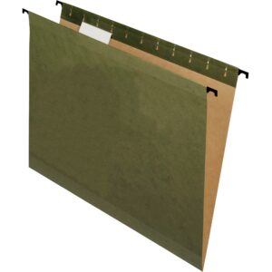 PENDAFLEX® SUREHOOK® REINFORCED HANGING FOLDERS, STANDARD GREEN