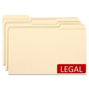 PENDAFLEX ESSENTIALS, FILE FOLDER, LEGAL SIZE MANILA