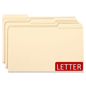 PENDAFLEX ESSENTIALS, FILE FOLDER, LETTER SIZE MANILA