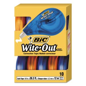 BIC® WITE-OUT® EZ CORRECT CORRECTION TAPE, WHITE    Tweet    Share    Google+