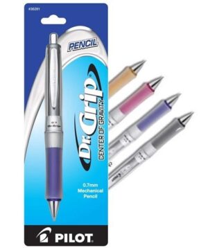PILOT® DR.GRIP® MECHANICAL PENCIL 0.7MM LEAD DIAMETER, ASSORTED BARREL