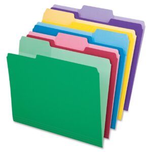 PENDAFLEX FILE FOLDERS, LETTER SIZE, COLORS ASSORTED 24/PACK