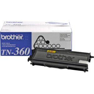 BROTHER® TN-360 HIGH-YIELD BLACK TONER CARTRIDGE