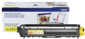 BROTHER® TN-221 YELLOW ORIGINAL TONER CARTRIDGE