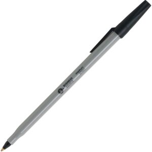 BUSINESS SOURCE® BALLPOINT STICK PENS BLACK