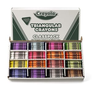CRAYOLA® CLASSPACKI® TRIANGULAR CRAYONS, 256 PACK