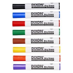 DIXON® DRY ERAS WHITEBOARD MARKER, ASSORTED