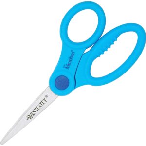 WESTCOTT® KIDS POINTED MICROBAN SCISSORS, ASSORTED 1 EACH