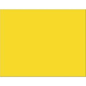 PACON® RAILROAD BOARD, 22" X 28", 4-ply, LEMON YELLOW