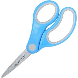 WESTCOTT® SOFT HANDLE, KIDS SCISSORS, ASSORTED COLOR, 1 EACH
