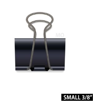 BUSINESS SOURCE® BINDER CLIPS SMALL 3/8, BOX OF 12 EACH
