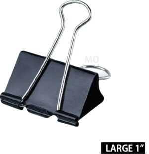 BUSINESS SOURCE® BINDER CLIPS LARGE 1"", BOX OF 12 EACH