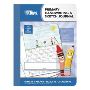 TOPS® PRIMARY HANDWRITING & SKETCH JOURNAL, 80 SHEETS