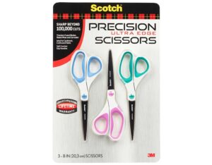 SCOTCH™ PRECISION ULTRA EDGE, SCISSORS, 3-8 IN (20,3 cm)