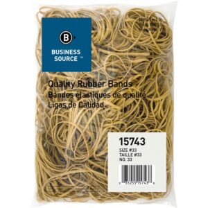 BUSINESS SOURCE® RUBBER BANDS N. 33,  NET WEUGHT 1 LB