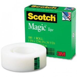 SCOTCH® MAGIC™ TAPE, 1" X 1,296", 1 BOX/PACK