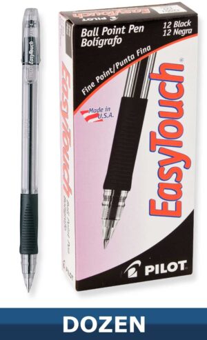 PILOT EASYTOUCH BALL POINT PEN BLACK (32001)