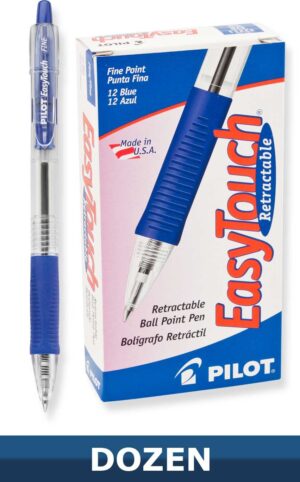 PILOT EASYTOUCH RETRACTABLE BALL POINT BLUE