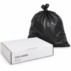 Black Can Liners 16 Gal · 32″ × 24″
