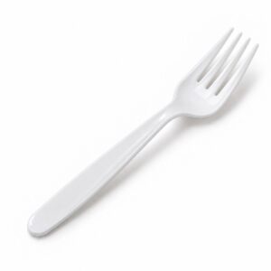 Heavyweight Plastic Forks White