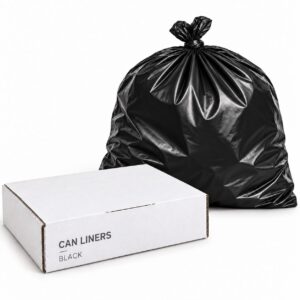 Black Can Liners 30 Gal · 36″ × 30″