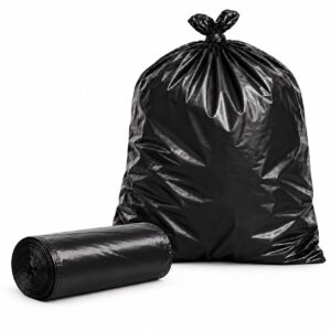 Heavy-Duty Black Can Liners